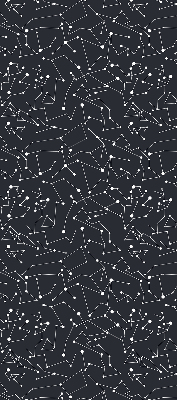 Roller blind for large window Constellation