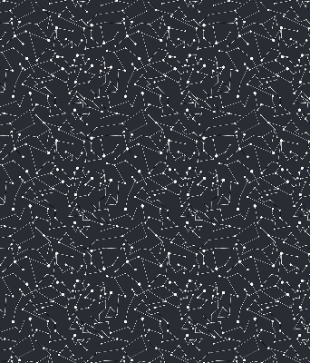 Roller blind for large window Constellation