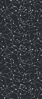 Roller blind for large window Constellation