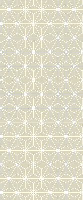 Fabric roller blind White dots connected by dots