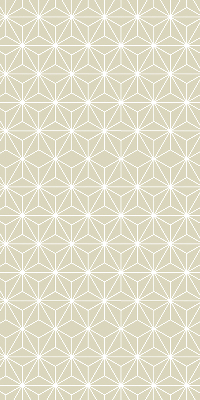 Fabric roller blind White dots connected by dots