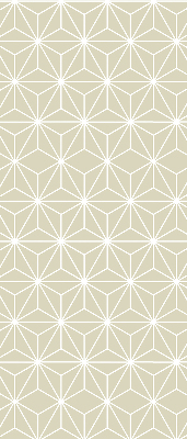 Fabric roller blind White dots connected by dots