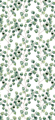 Fabric roller blind Leaves from the branches