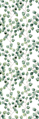 Fabric roller blind Leaves from the branches
