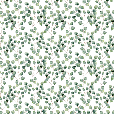Fabric roller blind Leaves from the branches