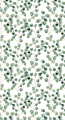 Fabric roller blind Leaves from the branches