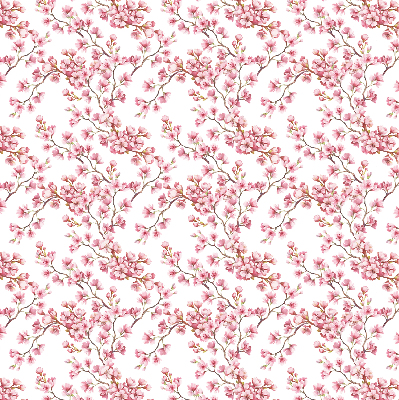 Fabric roller blind Pink lily