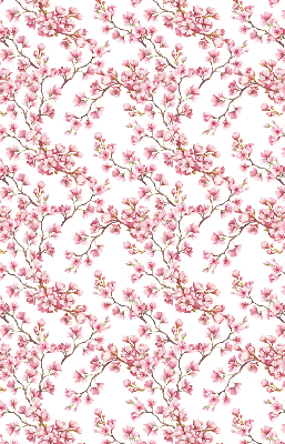 Fabric roller blind Pink lily
