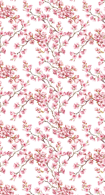 Fabric roller blind Pink lily