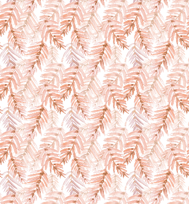 Fabric roller blind Pink leaves