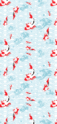 Modern roller blind Fish in the water