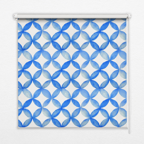 Fabric roller blind Star pattern