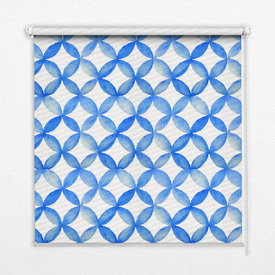 Fabric roller blind Star pattern