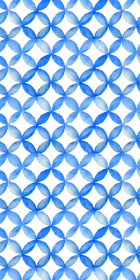 Fabric roller blind Star pattern