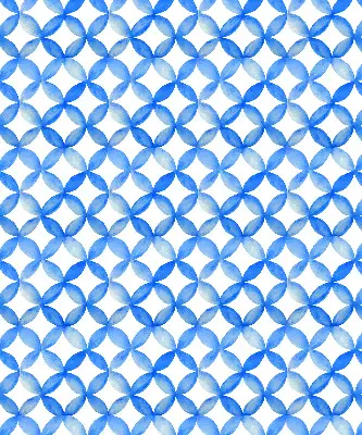 Fabric roller blind with star pattern