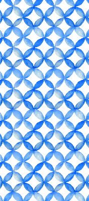 Fabric roller blind Star pattern