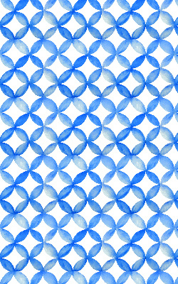 Fabric roller blind Star pattern