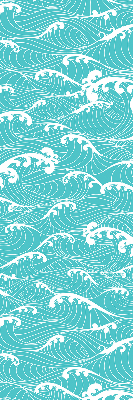 Fabric roller blind Waves