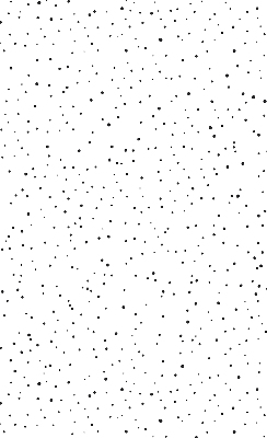 Roller blind for large window Dots
