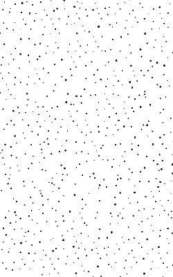 Roller blind for large window Dots