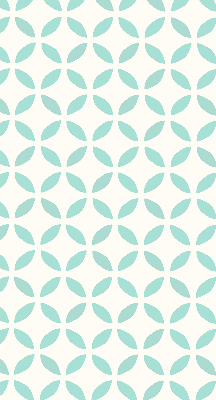 Fabric roller blind in a beige pattern