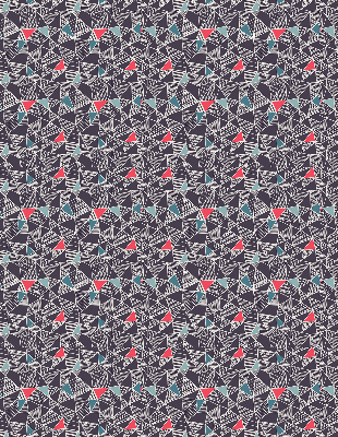 Modern roller blind Pattern