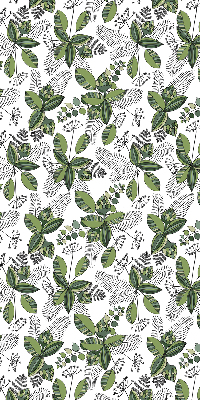 Fabric roller blind Plants