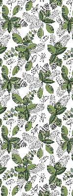 Fabric roller blind Plants