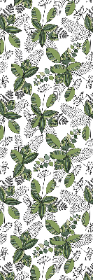 Fabric roller blind Plants