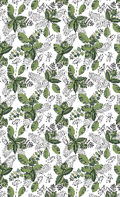 Fabric roller blind Plants