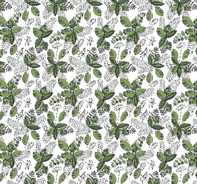 Fabric roller blind Plants