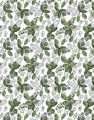 Fabric roller blind Plants