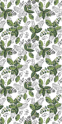 Fabric roller blind Plants