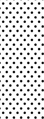 Modern roller blind Black dots