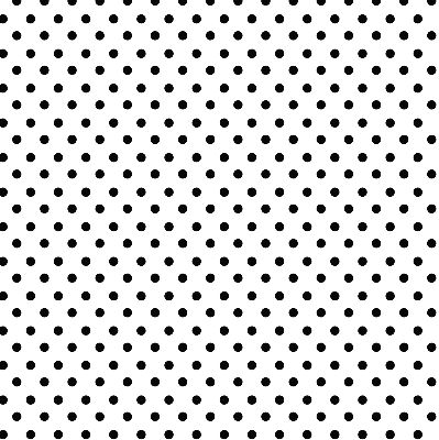 Modern roller blind Black dots