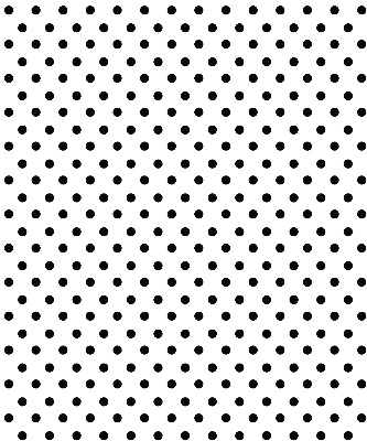 Modern roller blind Black dots