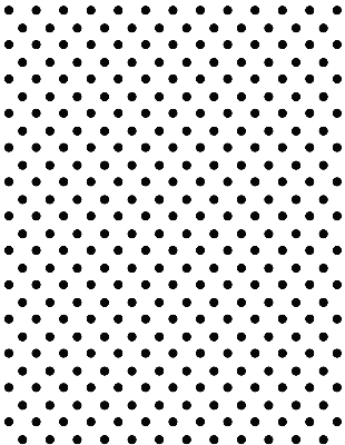 Modern roller blind Black dots