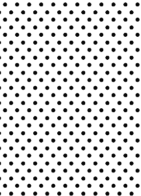 Modern roller blind Black dots
