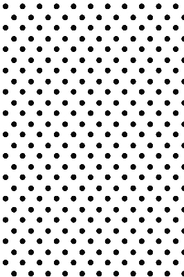 Modern roller blind Black dots