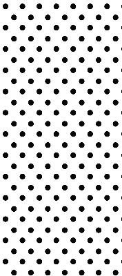 Modern roller blind Black dots