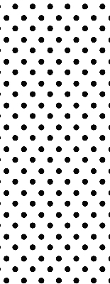 Modern roller blind Black dots