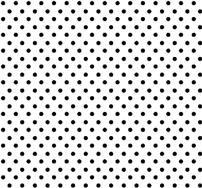 Modern roller blind Black dots