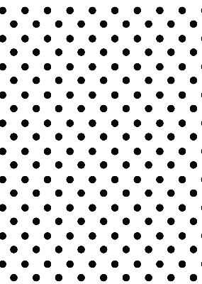 Modern roller blind Black dots