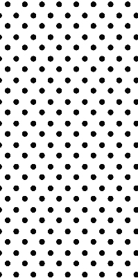 Modern roller blind Black dots