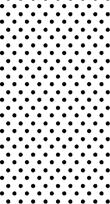 Modern roller blind Black dots
