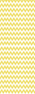 Fabric roller blind Yellow zigzags