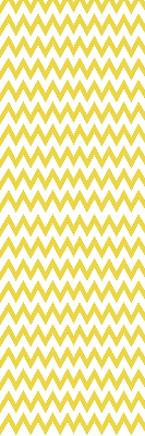 Fabric roller blind Yellow zigzags