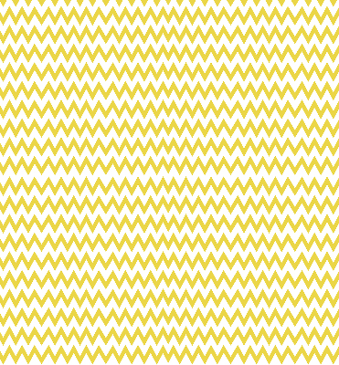 Fabric roller blind Yellow zigzags