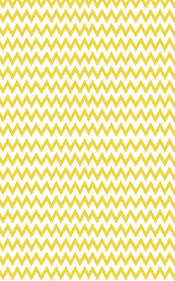 Fabric roller blind Yellow zigzags