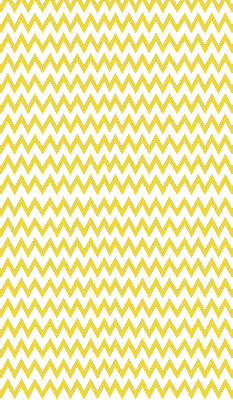 Fabric roller blind Yellow zigzags